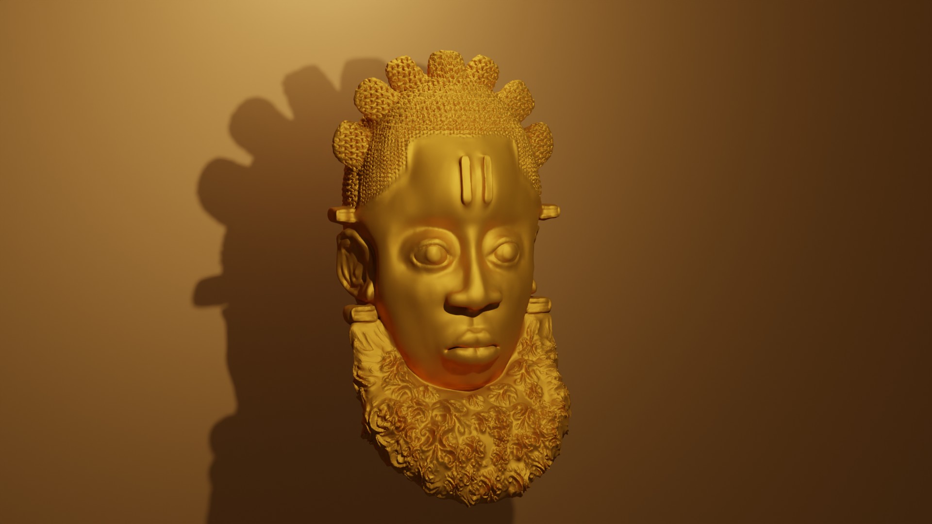 African Mask (Benin Mask) preview image 1